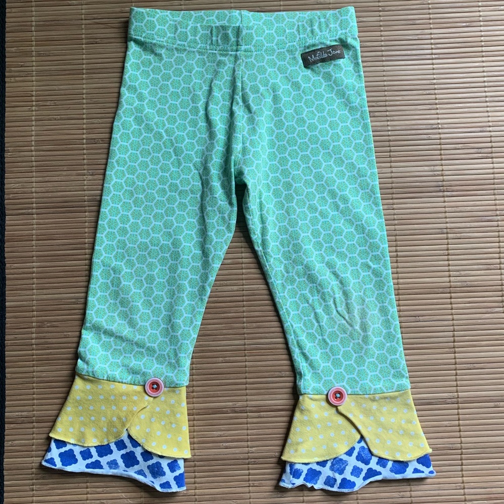 Matilda Jane Garden Path Scrappy Pants Sz 4